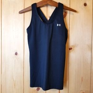 Under Armour HeatGear Shelf Bra Racer Tank Top